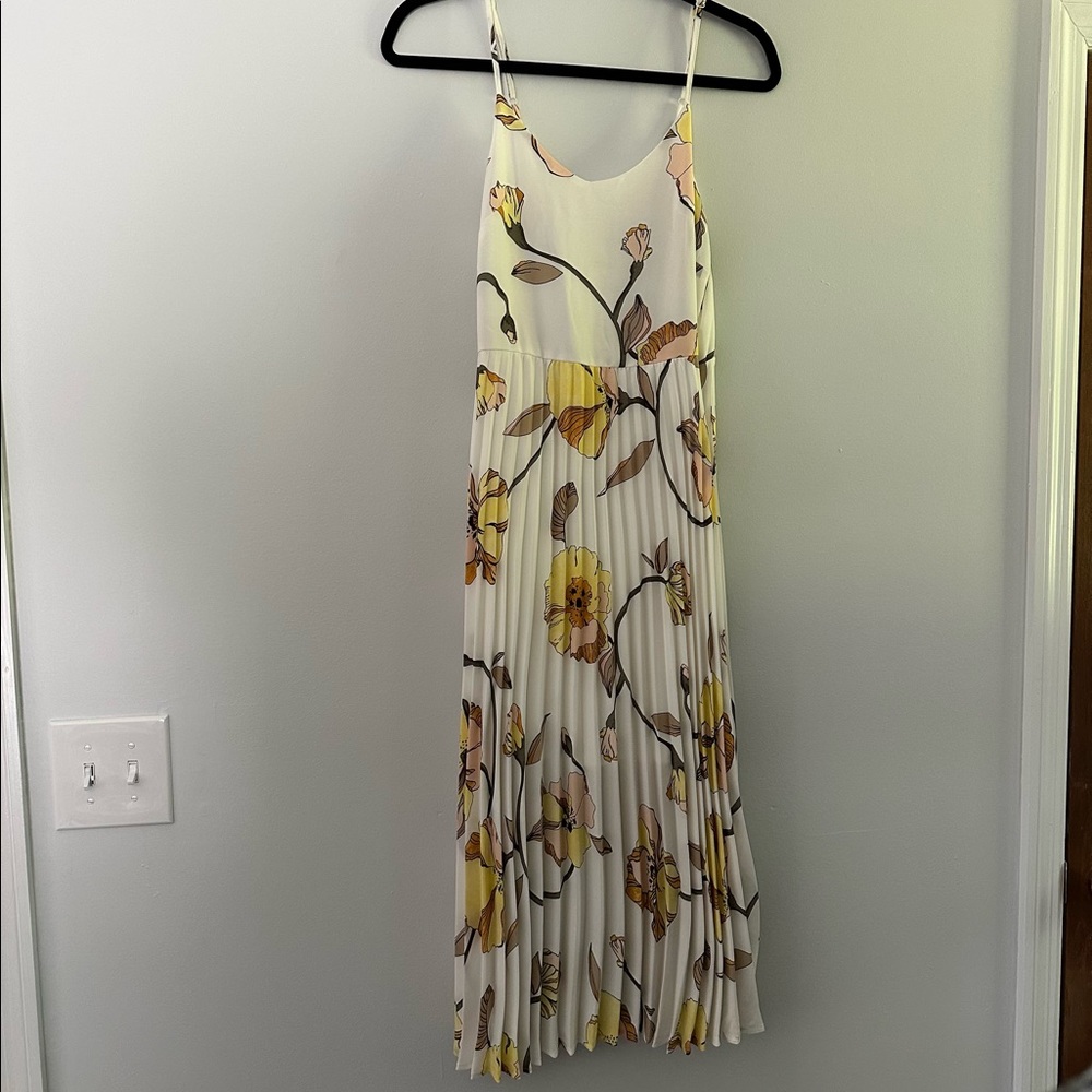 White floral dress size xs
